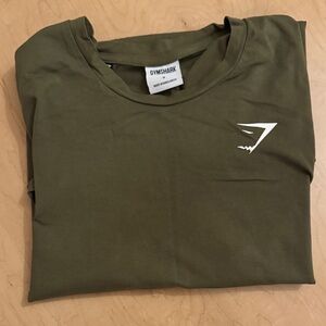 Gymshark Olive Green Tee